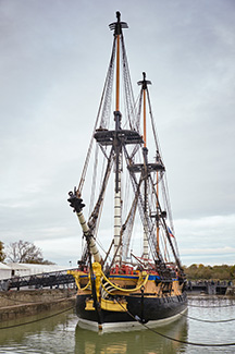 L'Hermione à Rochefort