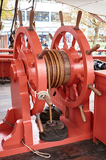 L'Hermione, détail