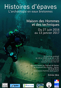 Exposition : Histoires d’épaves - L’archéologie en eaux bretonnes