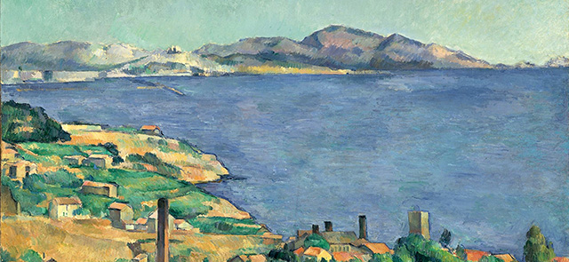 illustration : Paul Cézanne, Le Golfe de Marseille vu de l'Estaque, v.1885, Metropolitan Museum of Art de New York. illustration : Paul Cézanne, Le Golfe de Marseille vu de l'Estaque, v.1885, Metropolitan Museum of Art de New York.