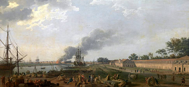 Sébastien Martin - Rochefort, arsenal des colonies au XVIIIème siècle