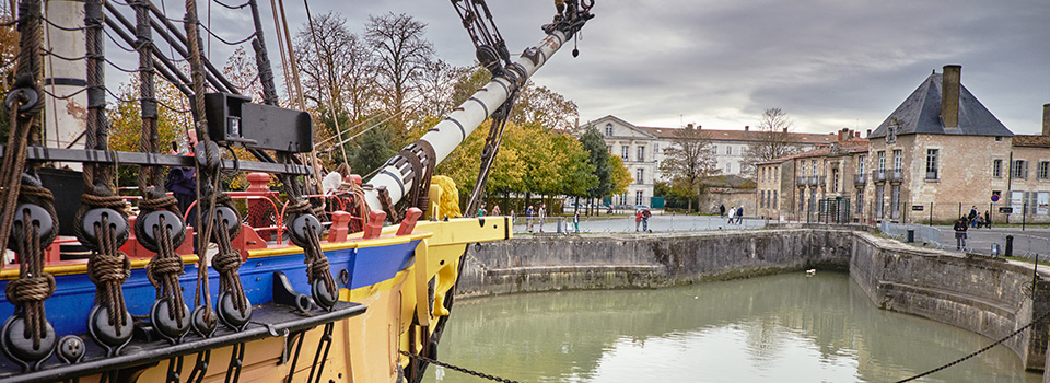 l'Hermione, Rochefort