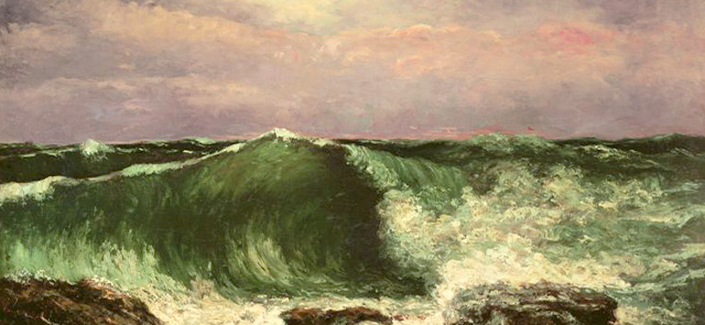 Prix Étienne Taillemite 2022 (Photo Gustave Courbet La Vague 1870)