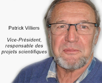 Patrick Villiers : vice-président, responsable des projets scientifiques