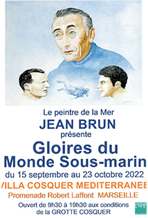 Le peintre de la Mer Jean Brun présente « Gloires du Monde Sous-marin »